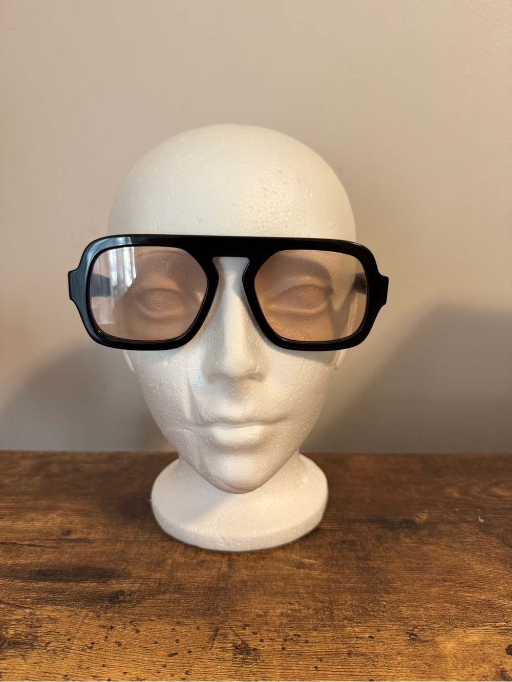 Elisa Johnson Jane Oversized Square Frame Sunglasses Unisex
